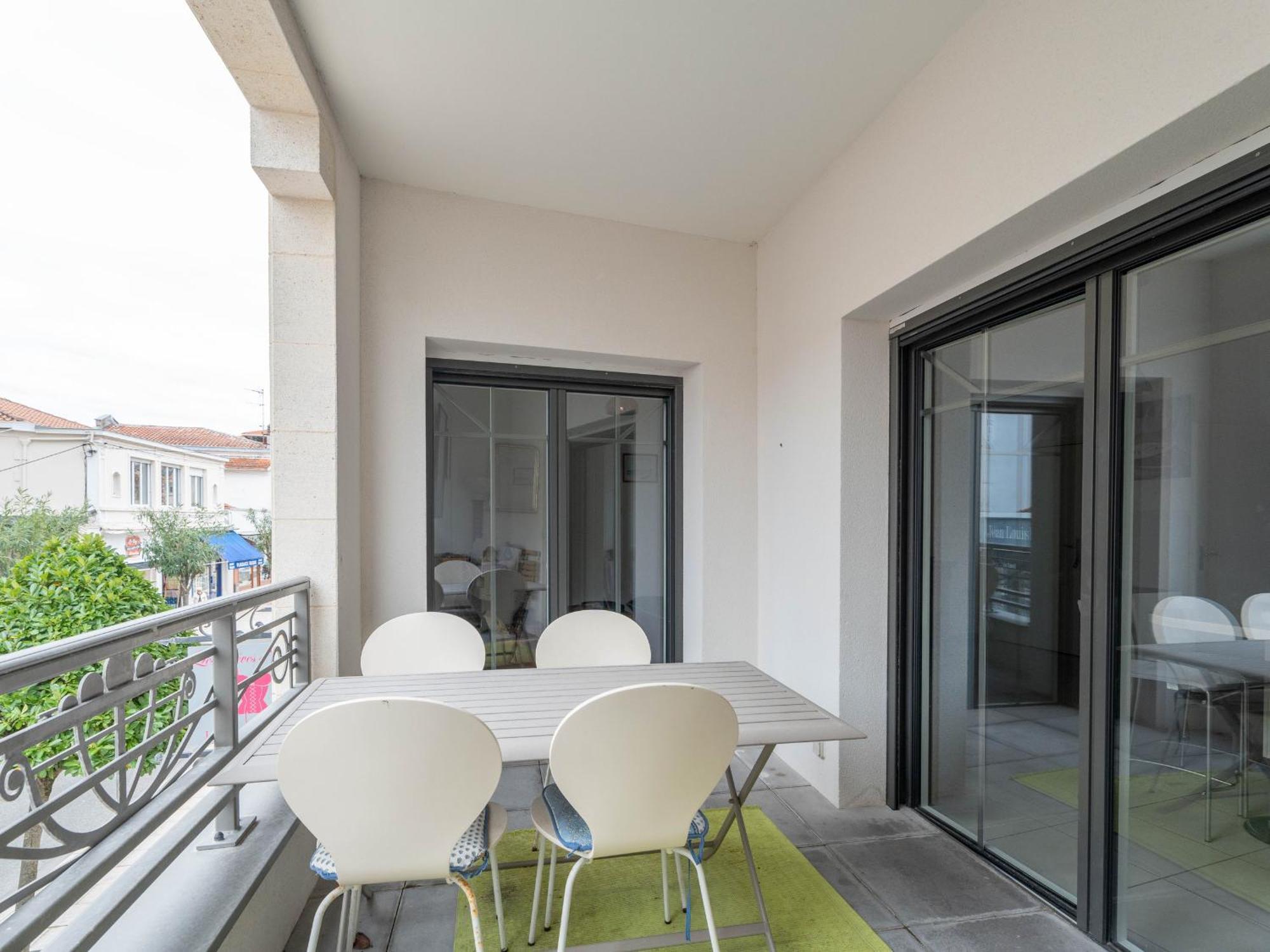 T3 En Centre-Ville D'Arcachon, Proche Plage, Balcons, Parking, Ascenseur Et Wi-Fi - Fr-1-319-440 المظهر الخارجي الصورة