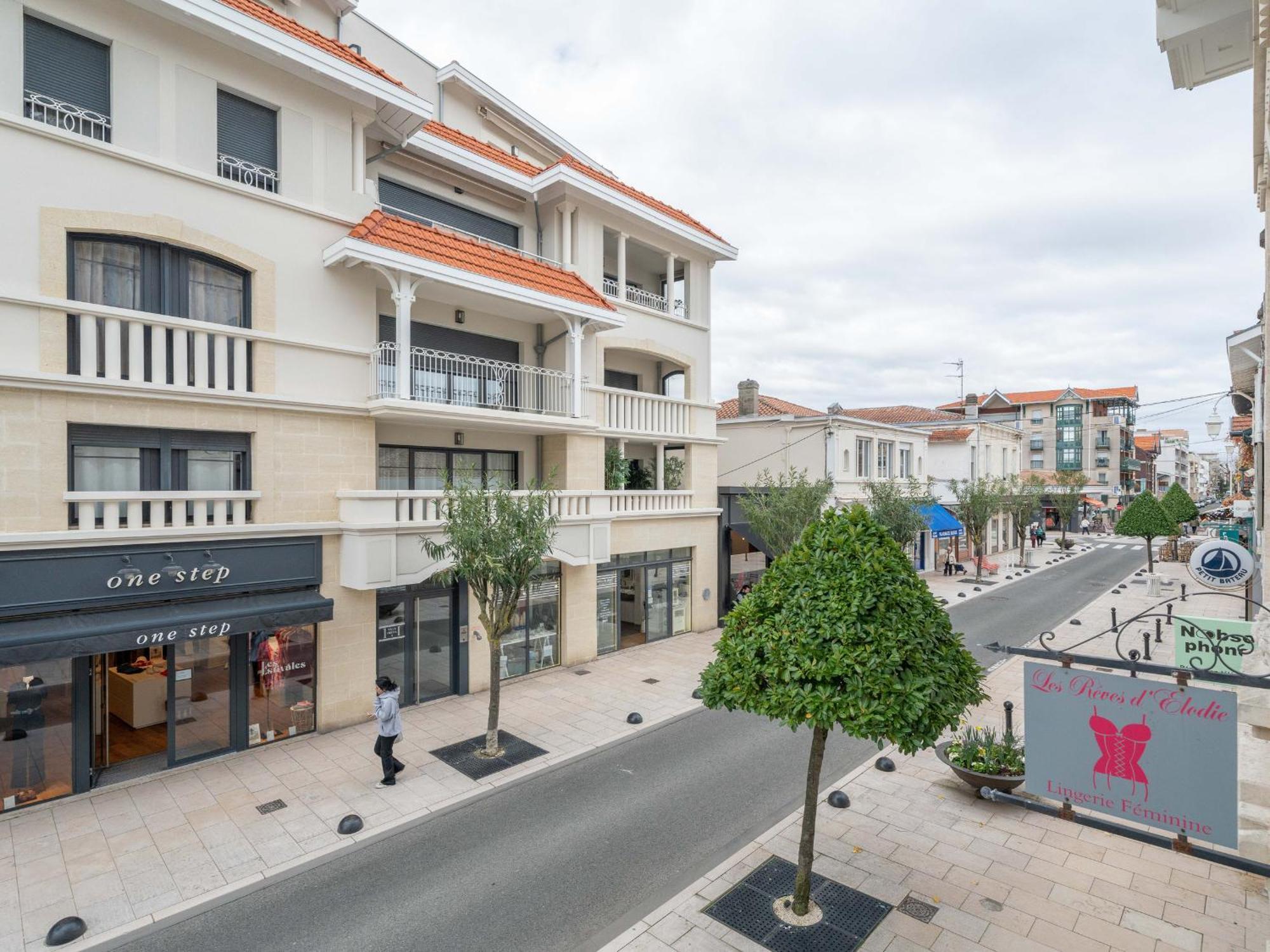 T3 En Centre-Ville D'Arcachon, Proche Plage, Balcons, Parking, Ascenseur Et Wi-Fi - Fr-1-319-440 المظهر الخارجي الصورة